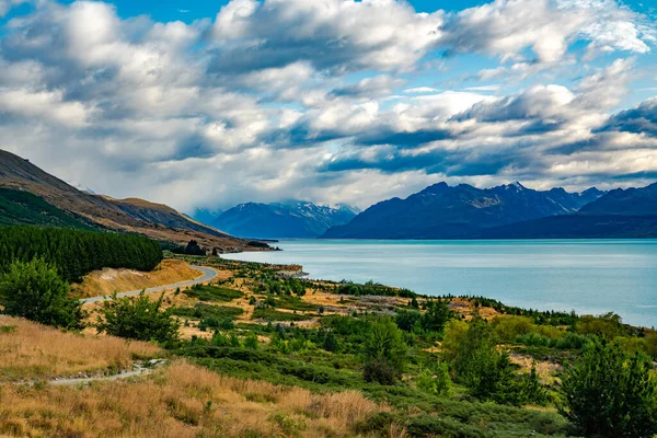 Strada Mountain Cook — Foto Stock