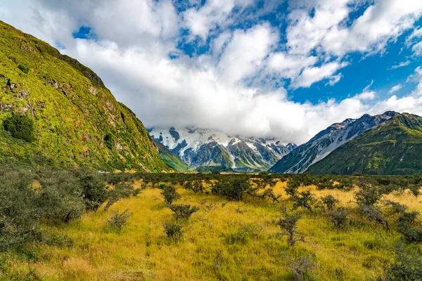 Weg Naar Mountain Cook — Stockfoto