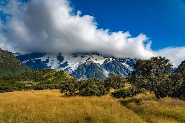 Weg Naar Mountain Cook — Stockfoto