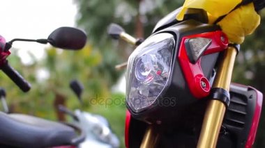 Park mopedler motosikletler için
