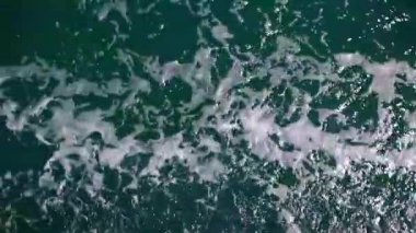 Feribot kargo taşıma deniz, dalgalar, su Üstten Görünüm