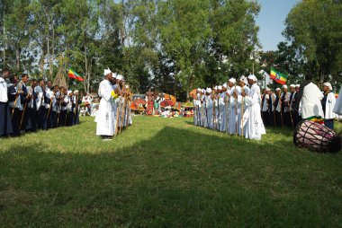 Meskel Festivali - 26 Eylül 2012 Bahir Dar, Etiyopya