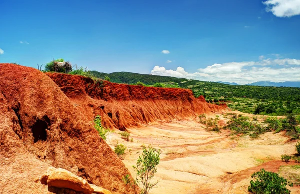 Erosion sand ravine — Stock Photo, Image