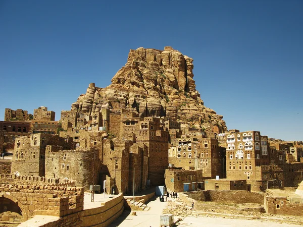 Thuja stad, Jemen — Stockfoto