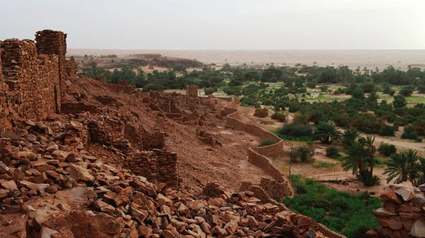 Ruinas de la fortaleza de Ouadane — Foto de Stock