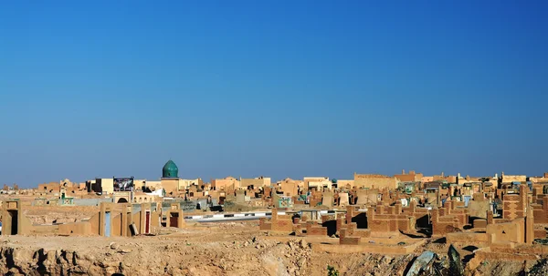 Cemitério muçulmano An-Najaf, Iraque — Fotografia de Stock