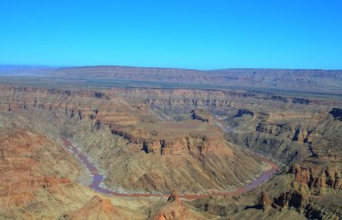 dünyanın en eski manzara balık river Canyon, Namibya
