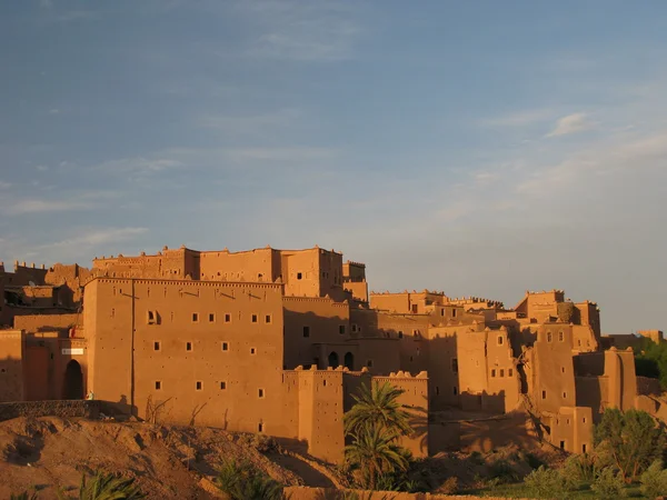 Vista al casco antiguo de Ouarzazate aka kasbah — Foto de Stock