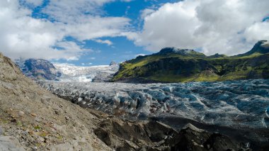 Svinafelljokull Buzulu, Skaftafell Milli Parkı