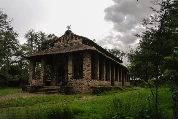 Debre Istvánné Szelasszié templom Gondar — Stock Fotó