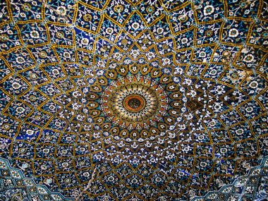 Medrese-e-Han mozaik tavan, Shiraz