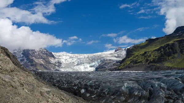 Svinafelljokull Buzulu, Skaftafell Milli Parkı — Stok fotoğraf