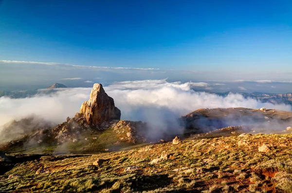 Panorama de la montagne Schalbus-Dag, Daghestan Caucase Russie — Photo