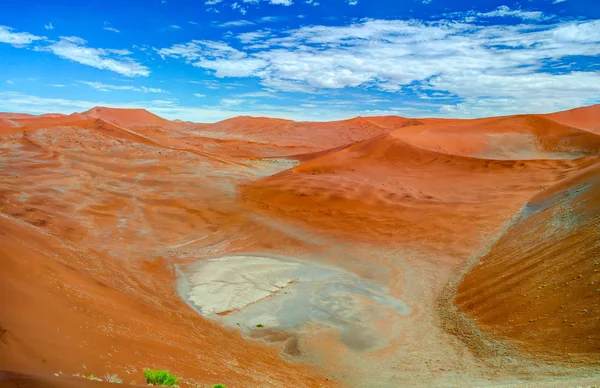 Homokdűnék Namib-Naukluft nemzeti parkban, Namíbia — Stock Fotó