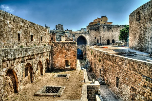 Panorama Citadel of Raymond de Saint-Gilles, Tripoli, Lebanon — Stock Photo, Image