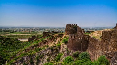 Punjab Pakistan Rohtas Kale Panoraması