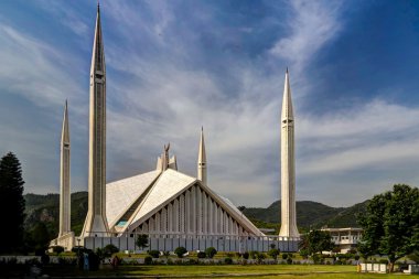Pakistan Islamabad başkentinde Faysal Camii