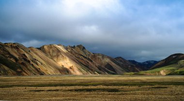 Dağlar, İzlanda Landmannalaugar renkli