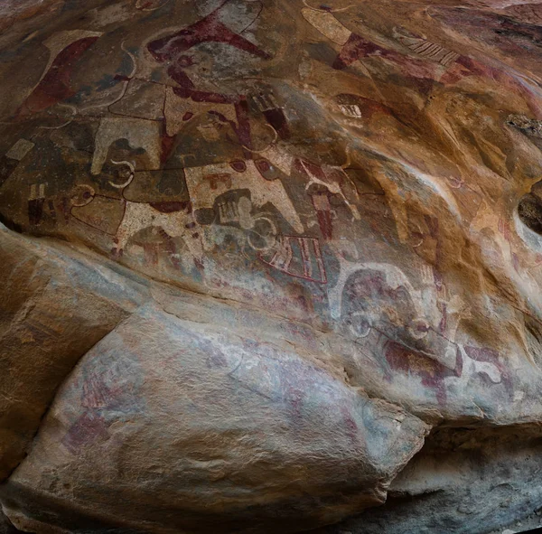 Jeskynní malby a petroglyfy Laas Geel, Hargeysa, Somálsko — Stock fotografie