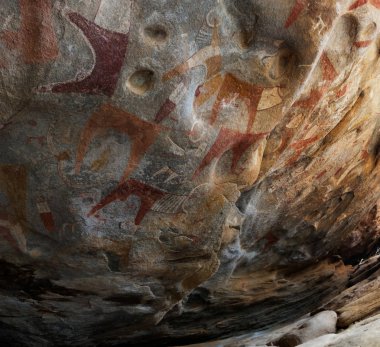 Mağara resimleri ve petroglifler Laas Geel, Hargeisa, Somalia