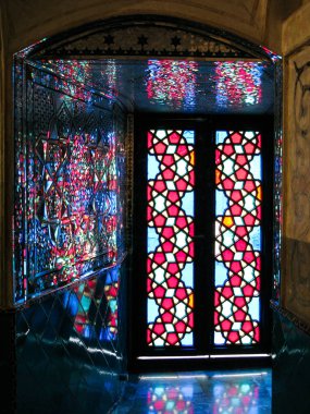 Nasir ol Molk Camii, Şiraz Iran iç