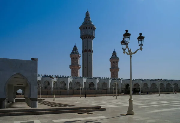 Touba 모스크, 센터 Mouridism 기자가 Amadou Bamba 매장 장소, 세네갈 — 스톡 사진