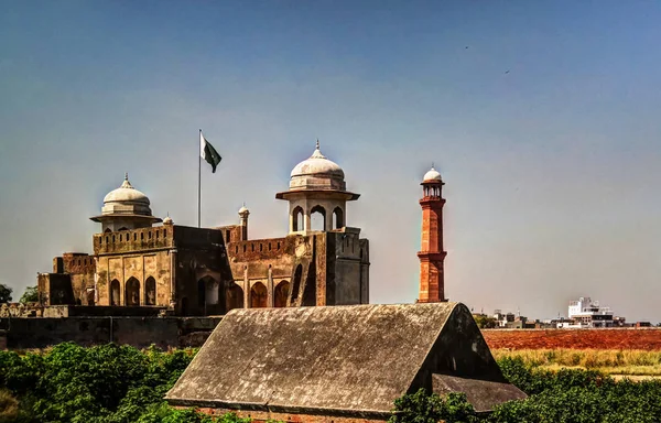 Panorama de Lahore fort, Punjab Paquistão — Fotografia de Stock