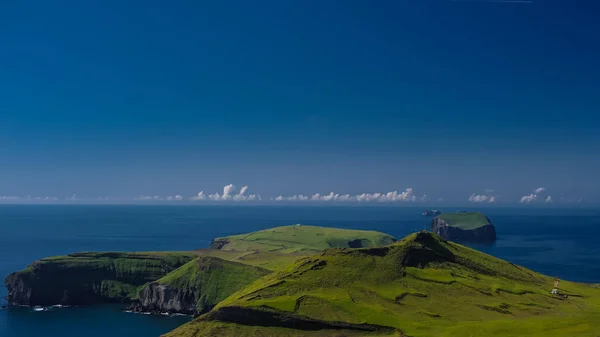 Panorama de l'île de Heimaey, archipel de Vestmannaeyjar Islande — Photo