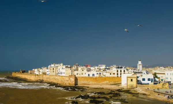Vista sulla città vecchia di Essaouira Marocco — Foto Stock