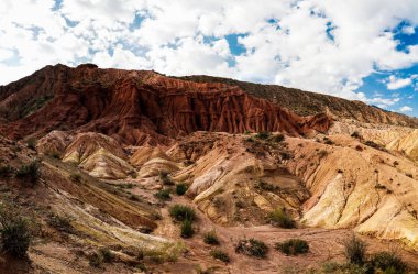 Ukrayna aka Fairytale Kanyon,: Issyk-Kul Kyrgyzstan Panoraması