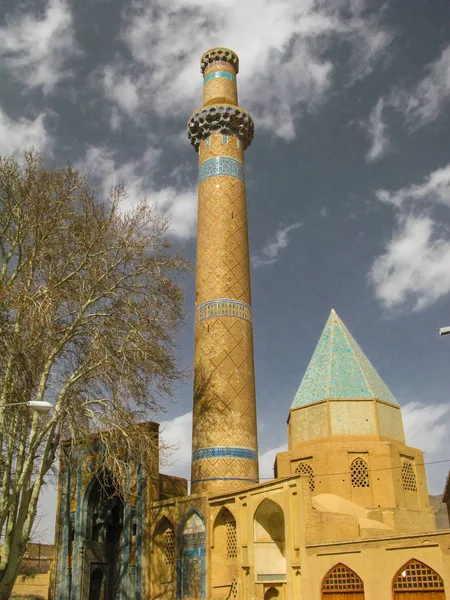 Sheikh Abdussamad Esfahani mosque and tomb, Natanz, Iran — Stock Photo, Image