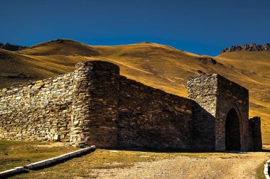 Tash Rabat Kervansaray Tian Shan dağ Narin İli, Kırgızistan