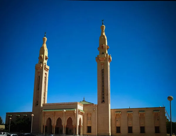 Вид на Большую мечеть в Нуакшоте, Мавритания — стоковое фото