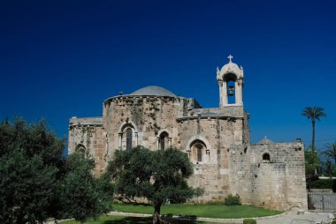 The Crusades-era Church of St. John-Mark, Byblos, Lebanon clipart