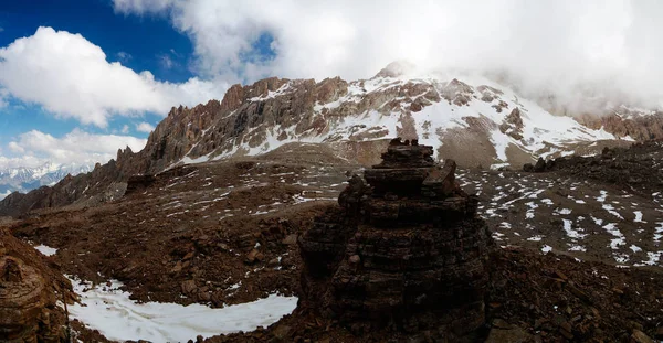 Ziyarat di gunung Schalbus-Dag, Dagestan, Kaukasus Rusia — Stok Foto