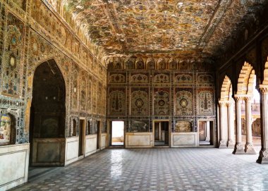 Sheesh Mahal sarayda fort Lahore, Pakistan