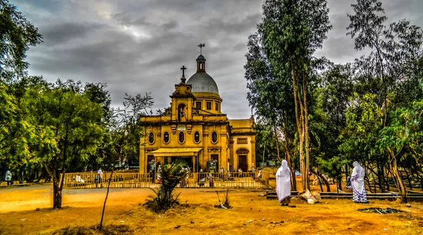 Exterior de la Iglesia Ras Makkonen Selassie, Harar, Etiopía — Foto de Stock