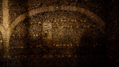 Evora, Portekiz kemiklerin Şapel iç