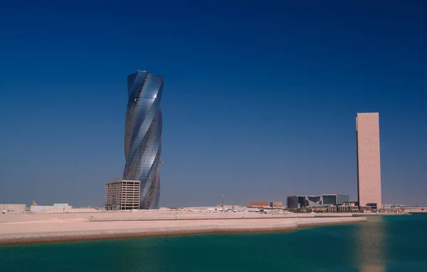 Panorama stadtbild blick auf manama city, bahrain — Stockfoto