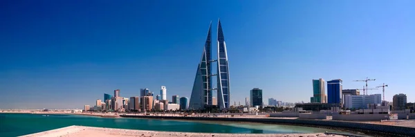Vue panoramique sur la ville de Manama, Bahreïn — Photo