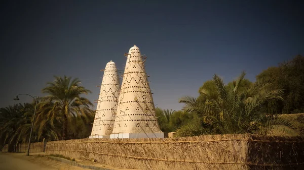 Vista para Pombo torre, Siwa oásis, Egito — Fotografia de Stock