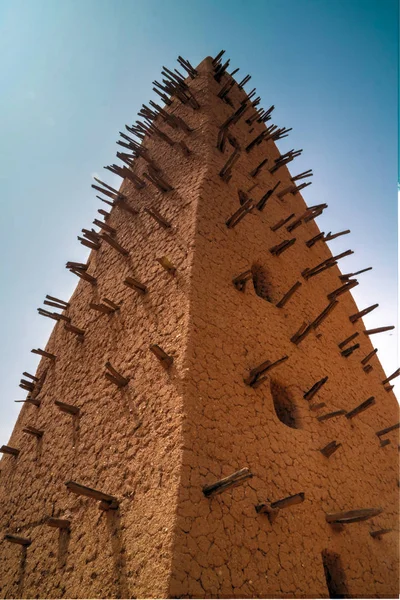 尼日尔阿加德兹大清真寺外景 — 图库照片