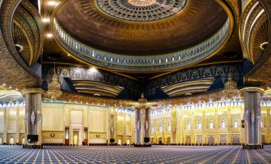 Kuveyt Ulu Camii iç, Kuwait city, Kuveyt