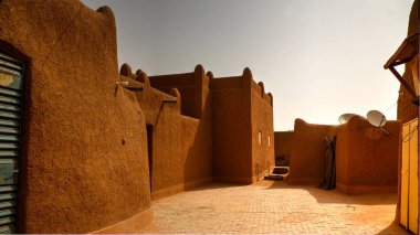 Agadez sultan residence, Nijer dış görünümüne
