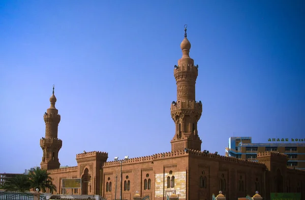 Nagy Masjid at Khartoumban Soudan külső nézet — Stock Fotó