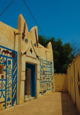 Dosso sultan residence, Nijer dış görünümüne