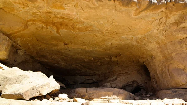 Grottmålningar och hällristningar i Tassili najjer national park, Algeriet — Stockfoto