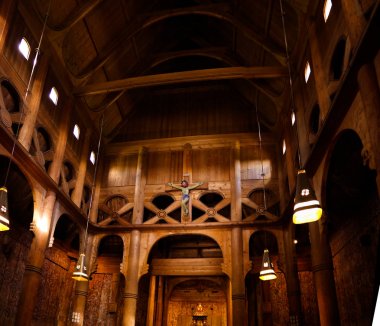 İç Heddal çıta Kilisesi, Notodden Belediyesi, Norveç