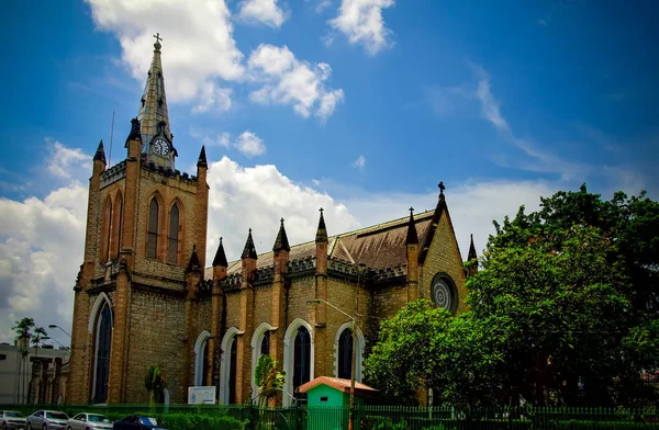 Exterior view to Trinity Cathedral at Port-of-Spain,Trinidad and Tobago — Stock Photo, Image