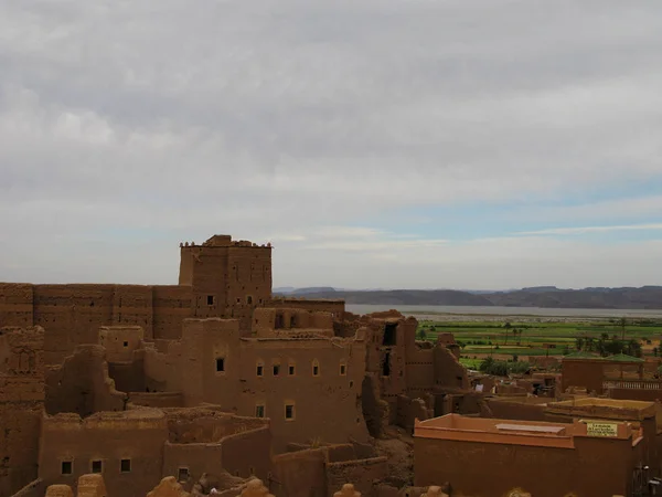 Δείτε παλιά πόλη Ouarzazate aka Taourirt kasbah, Μαρόκο — Φωτογραφία Αρχείου